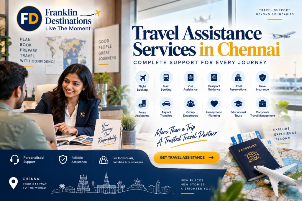 travel assistance services in Chennai